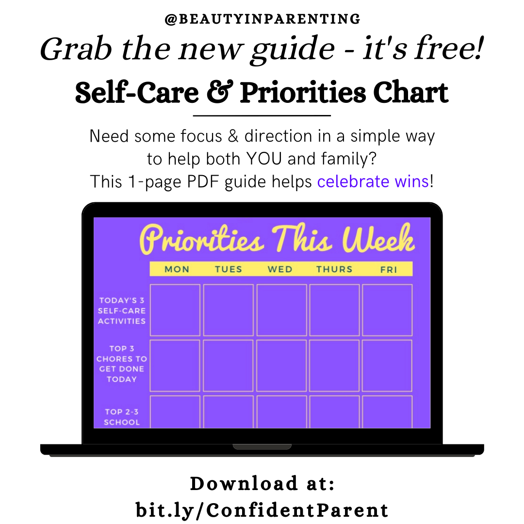 selfcare and priorities chart social - Aparna Venkataraman